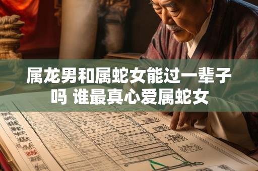 属龙男和属蛇女能过一辈子吗 谁最真心爱属蛇女