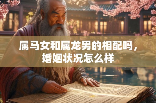 属马女和属龙男的相配吗，婚姻状况怎么样