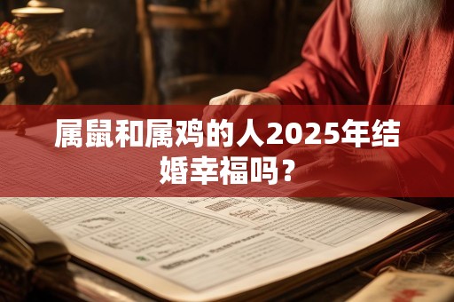 属鼠和属鸡的人2025年结婚幸福吗？