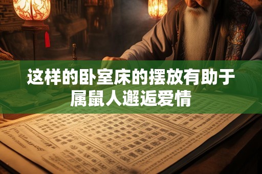 这样的卧室床的摆放有助于属鼠人邂逅爱情