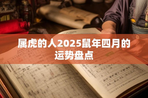 属虎的人2025鼠年四月的运势盘点