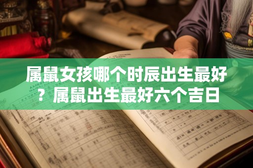 属鼠女孩哪个时辰出生最好？属鼠出生最好六个吉日