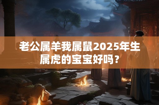 老公属羊我属鼠2025年生属虎的宝宝好吗？