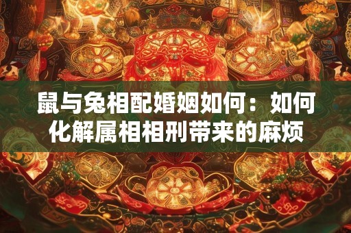 鼠与兔相配婚姻如何：如何化解属相相刑带来的麻烦