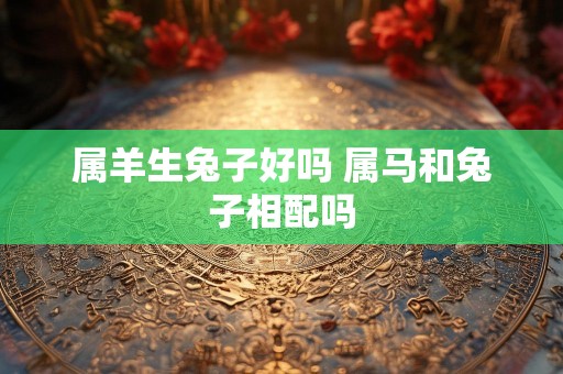 属羊生兔子好吗 属马和兔子相配吗