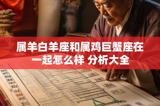 属羊白羊座和属鸡巨蟹座在一起怎么样 分析大全