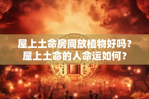 屋上土命房间放植物好吗？屋上土命的人命运如何？