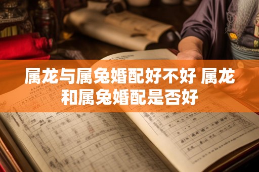 属龙与属兔婚配好不好 属龙和属兔婚配是否好