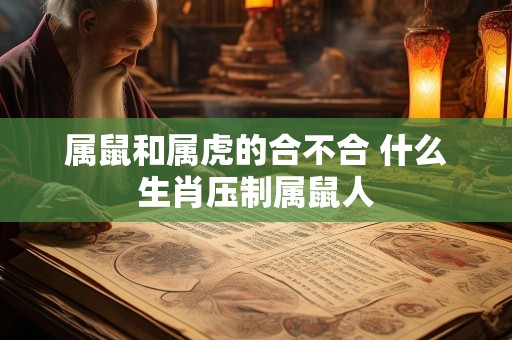 属鼠和属虎的合不合 什么生肖压制属鼠人