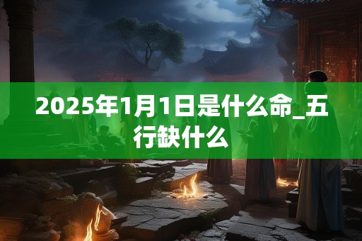 2025年1月1日是什么命_五行缺什么