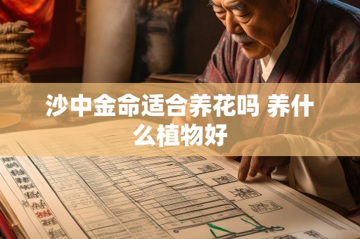 沙中金命适合养花吗 养什么植物好