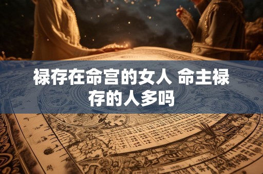 禄存在命宫的女人 命主禄存的人多吗