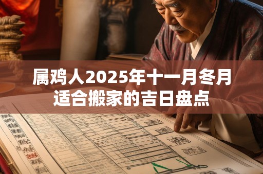 属鸡人2025年十一月冬月适合搬家的吉日盘点