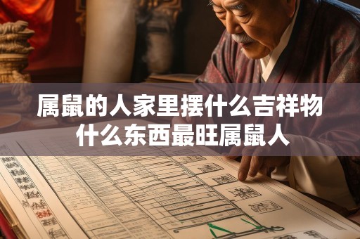 属鼠的人家里摆什么吉祥物 什么东西最旺属鼠人