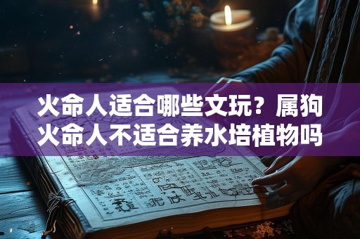 火命人适合哪些文玩？属狗火命人不适合养水培植物吗