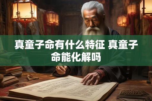 真童子命有什么特征 真童子命能化解吗