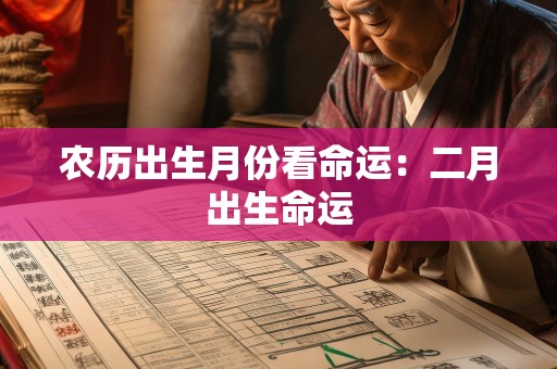农历出生月份看命运：二月出生命运