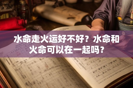 水命走火运好不好？水命和火命可以在一起吗？