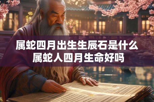 属蛇四月出生生辰石是什么 属蛇人四月生命好吗