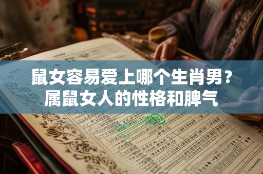 鼠女容易爱上哪个生肖男？属鼠女人的性格和脾气
