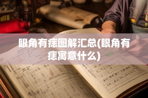 眼角有痣图解汇总(眼角有痣寓意什么)