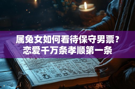 属兔女如何看待保守男票？恋爱千万条孝顺第一条