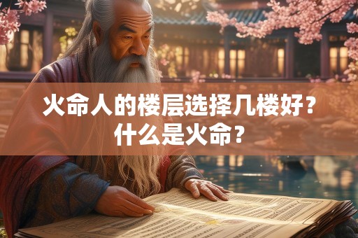 火命人的楼层选择几楼好？什么是火命？