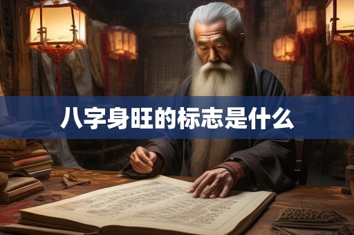 八字身旺的标志是什么