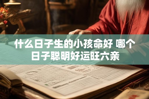 什么日子生的小孩命好 哪个日子聪明好运旺六亲
