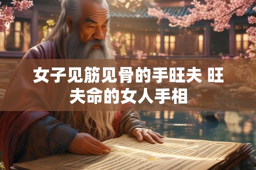 女子见筋见骨的手旺夫 旺夫命的女人手相