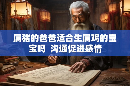 属猪的爸爸适合生属鸡的宝宝吗  沟通促进感情