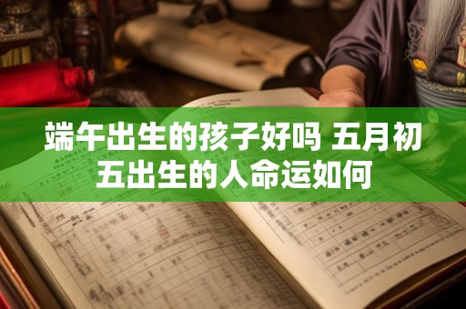 端午出生的孩子好吗 五月初五出生的人命运如何