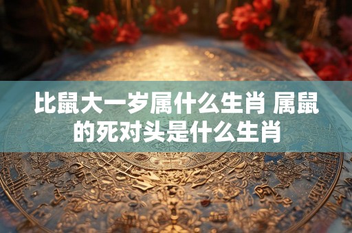 比鼠大一岁属什么生肖 属鼠的死对头是什么生肖