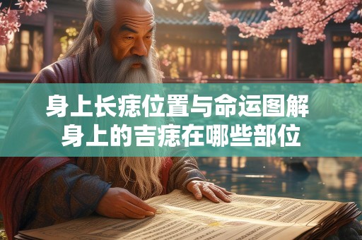 身上长痣位置与命运图解 身上的吉痣在哪些部位