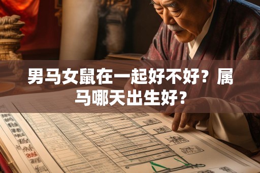 男马女鼠在一起好不好？属马哪天出生好？