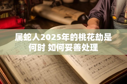属蛇人2025年的桃花劫是何时 如何妥善处理