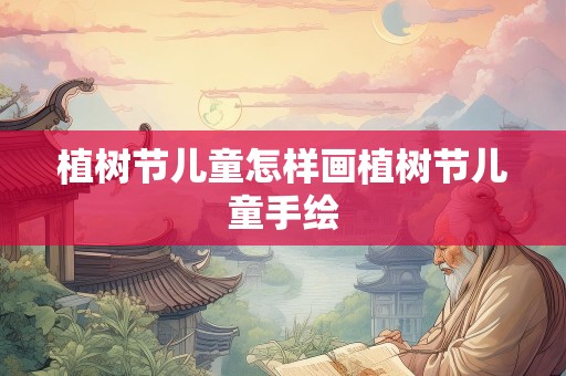 植树节儿童怎样画植树节儿童手绘