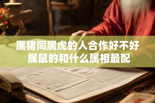 属猪同属虎的人合作好不好 属鼠的和什么属相最配