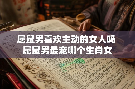 属鼠男喜欢主动的女人吗 属鼠男最宠哪个生肖女