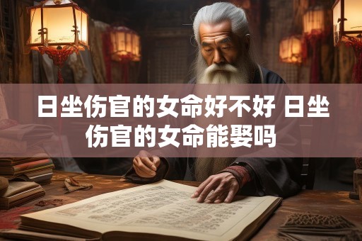 日坐伤官的女命好不好 日坐伤官的女命能娶吗