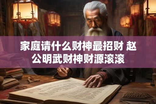 家庭请什么财神最招财 赵公明武财神财源滚滚