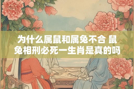 为什么属鼠和属兔不合 鼠兔相刑必死一生肖是真的吗