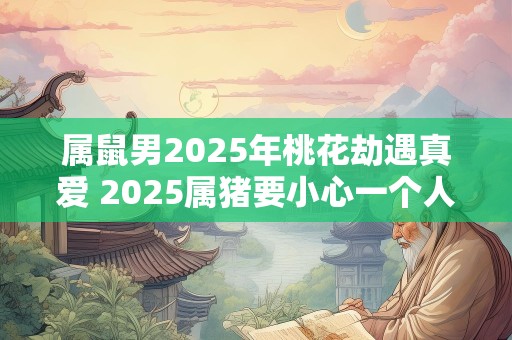 属鼠男2025年桃花劫遇真爱 2025属猪要小心一个人