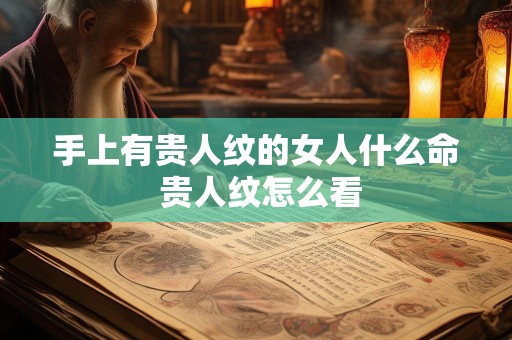 手上有贵人纹的女人什么命 贵人纹怎么看