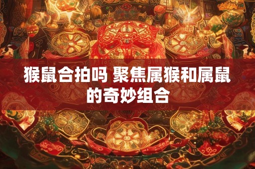猴鼠合拍吗 聚焦属猴和属鼠的奇妙组合
