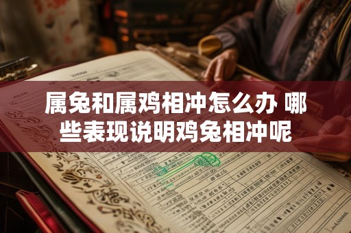 属兔和属鸡相冲怎么办 哪些表现说明鸡兔相冲呢