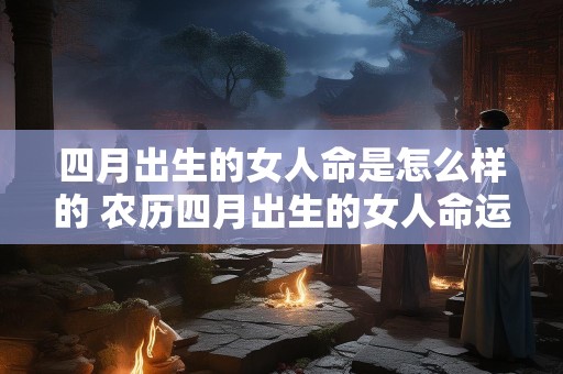 四月出生的女人命是怎么样的 农历四月出生的女人命运