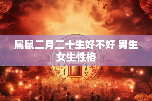 属鼠二月二十生好不好 男生女生性格