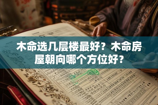 木命选几层楼最好？木命房屋朝向哪个方位好？