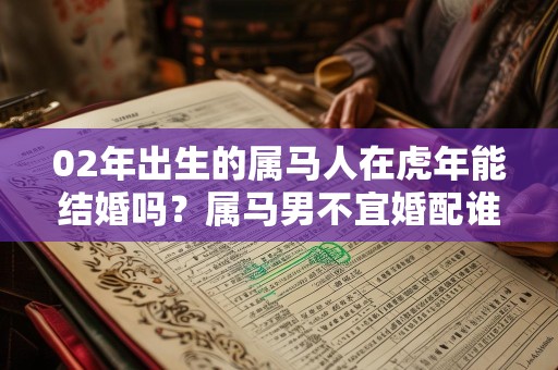 02年出生的属马人在虎年能结婚吗？属马男不宜婚配谁